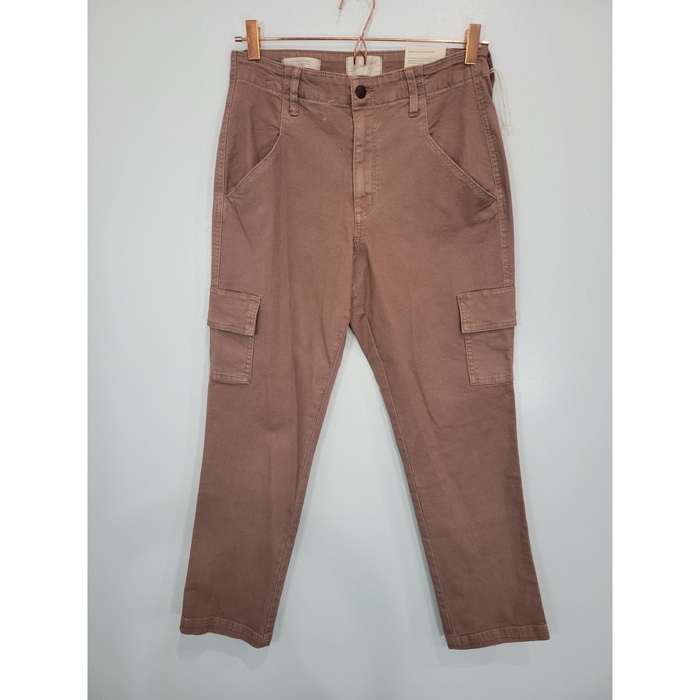 Universal Thread High Rise Slim Straightβ Crop Cargo Pants Womens Size 8 NEW
